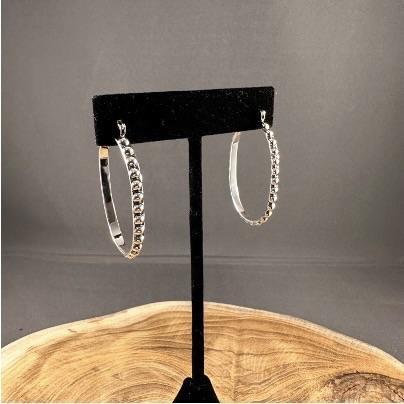 BOHO SOL OVAL BALL EARRING
