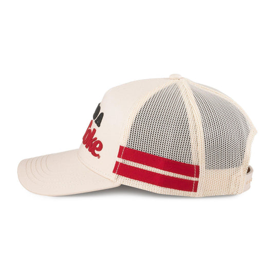 American Needle Diet Coke Valin Stripe Hat - Ivory