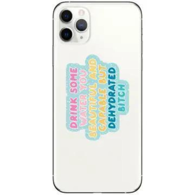 Juju and Moxie Water Bitch Funny Swear High Quality Vinyl Sticker