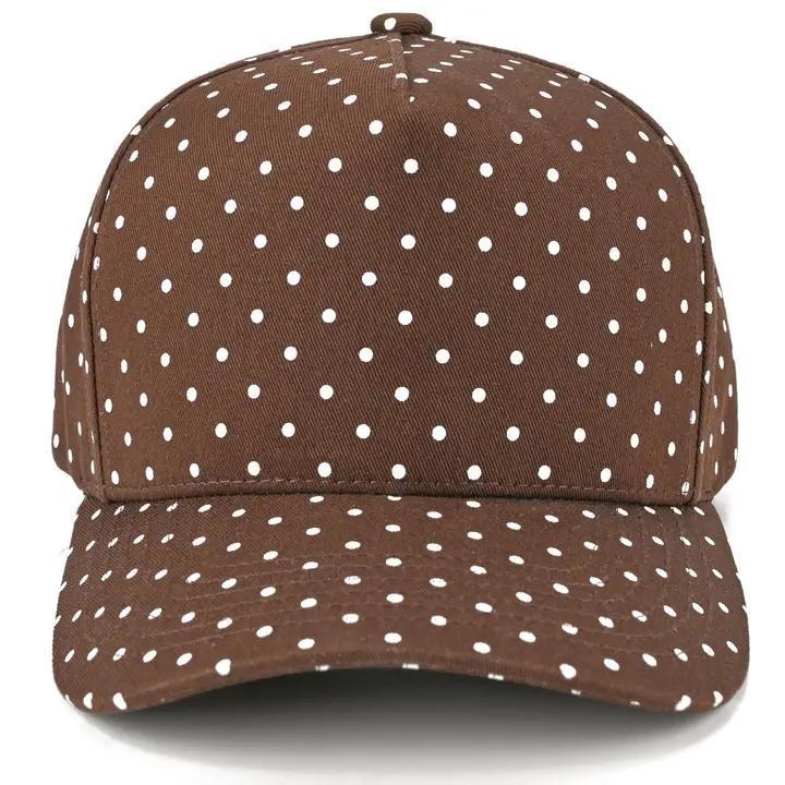 C.C Polka Dot Pattern All Over Trucker Hat
