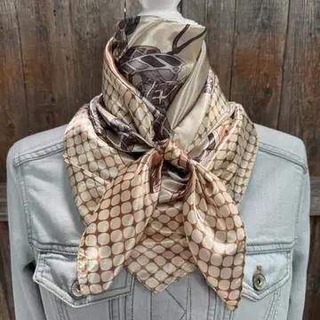 Tan & Cream Wild Rag