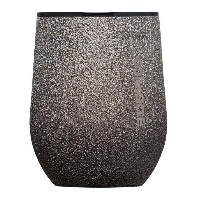 Corkcicle Stemless 12oz Steel Shadow