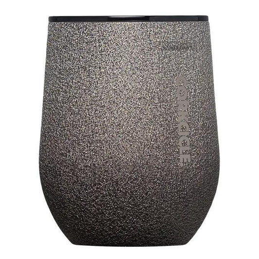 Corkcicle Stemless 12oz Steel Shadow