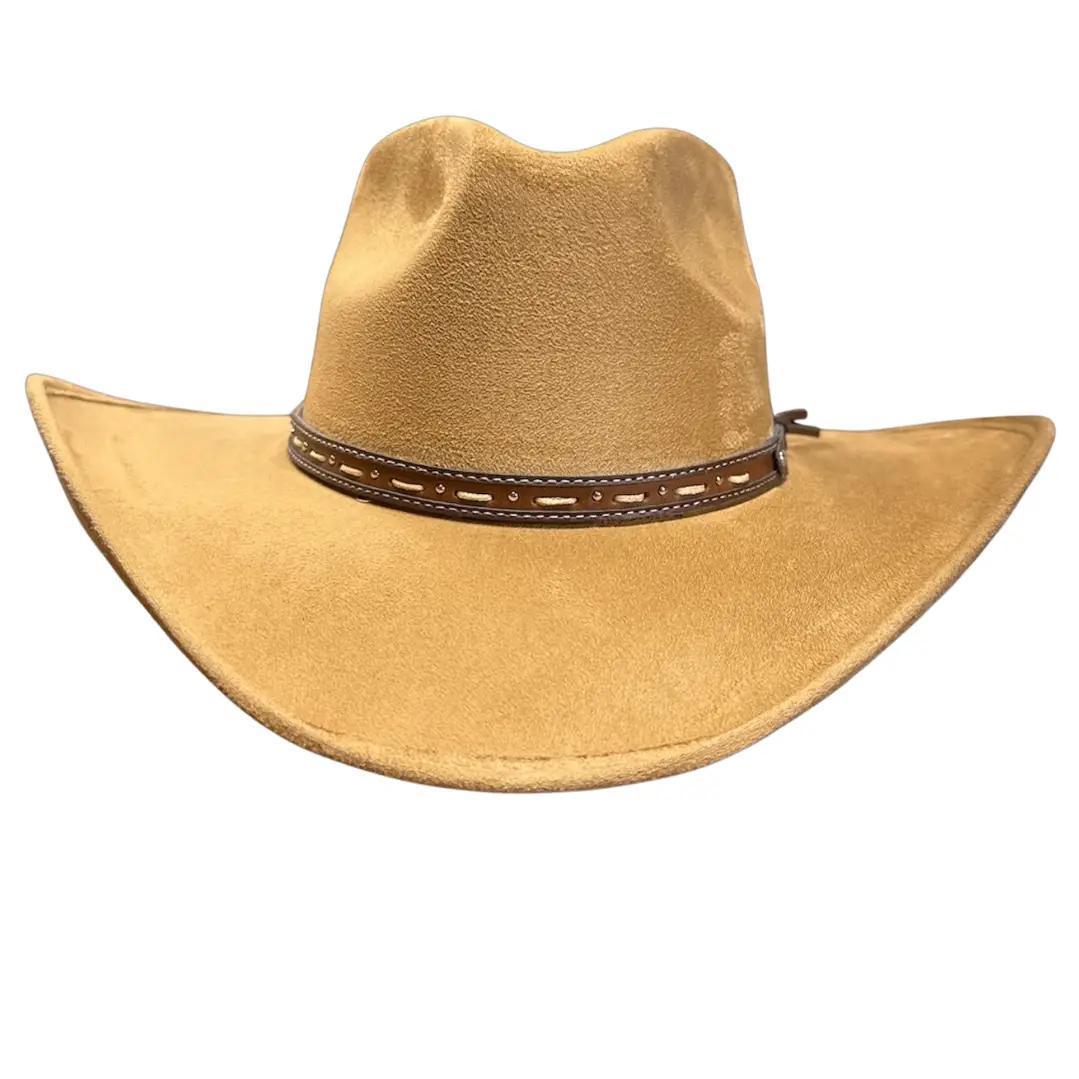 American Hat Makers Ace High Faux Suede Cowboy Hat