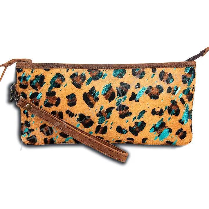 Wristlet Bag – Printed Hair-On Cowhide