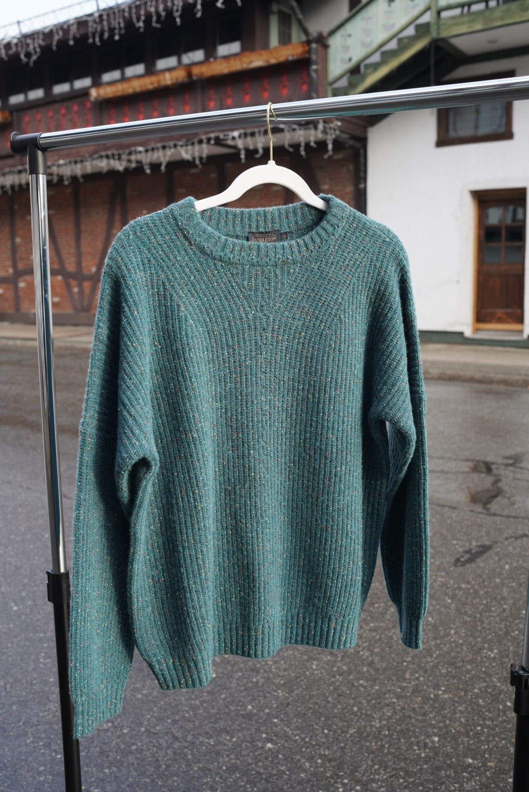 Pendleton Donegal Eyelet Sweater