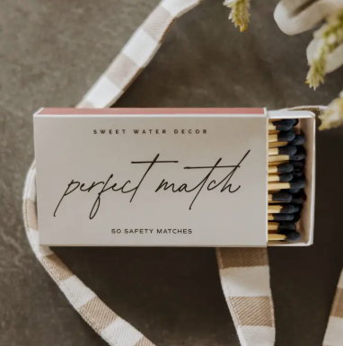 Perfect Match Safety Matches - Valentine's Day Gift