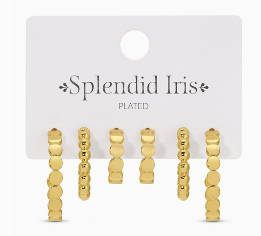 Splendid Iris Earrings