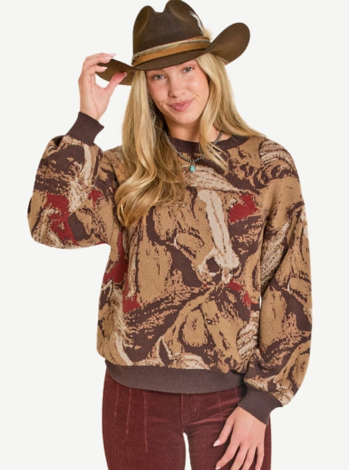 Oversized Horse Sweater
