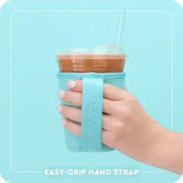 Gameday Gingham Iced Cup Coolie Crimson, Small