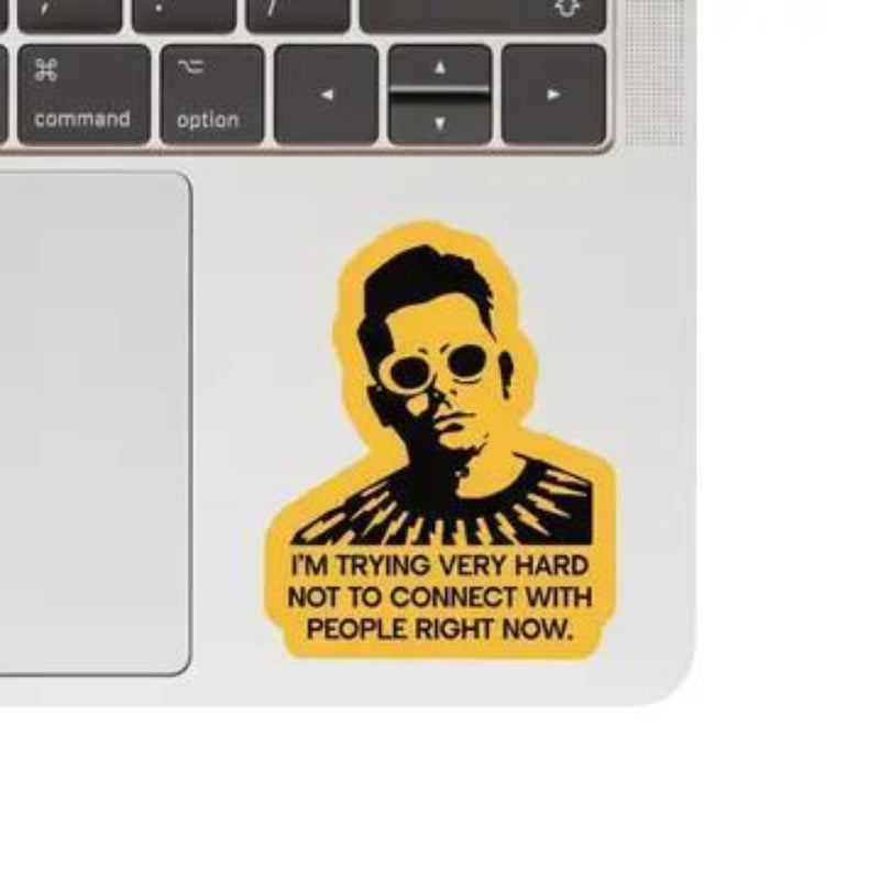 Juju and Moxie Funny Sarcastic David Canadian High Quality Vinyl Sticker