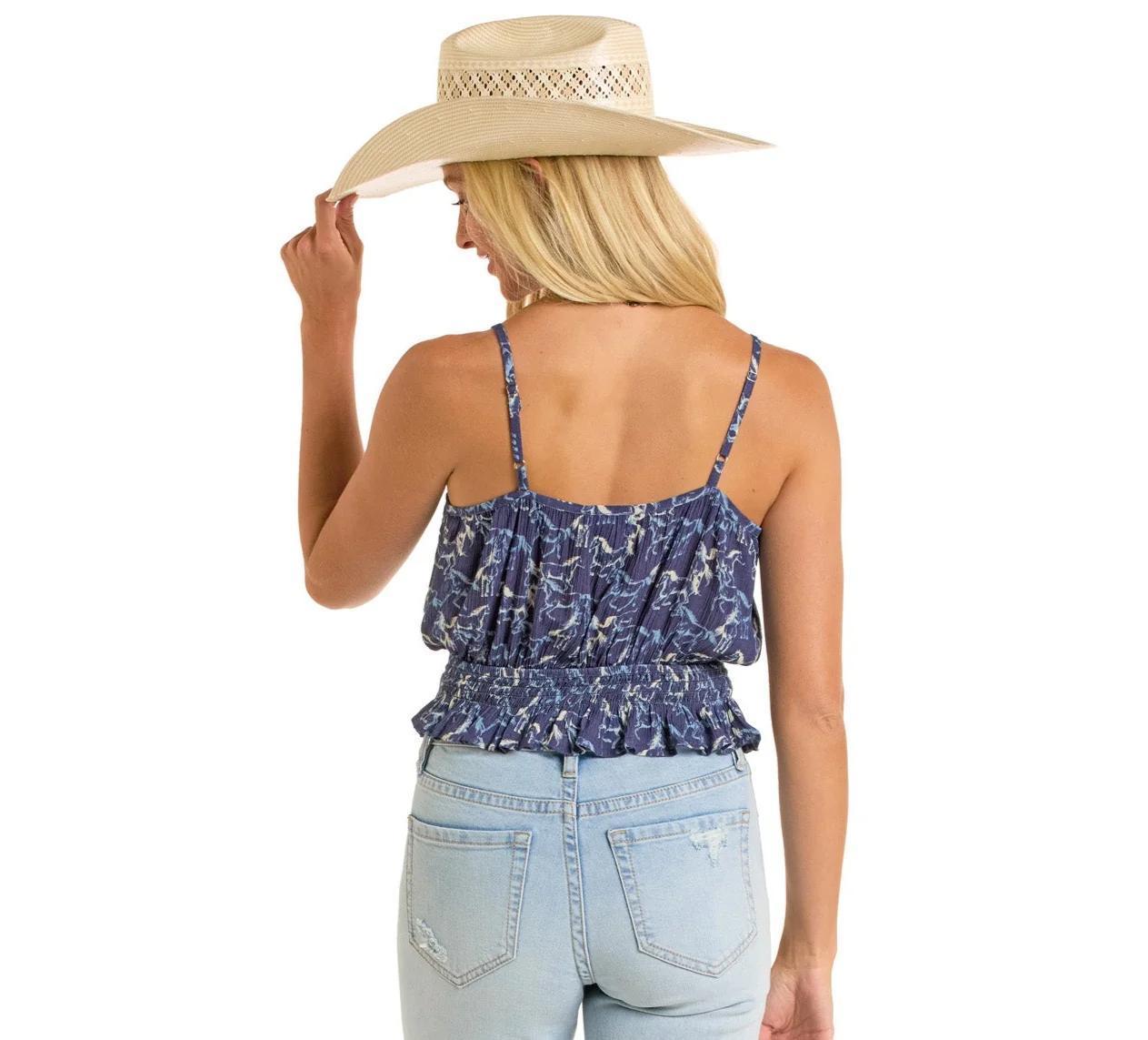 Horse Print Tank Top
