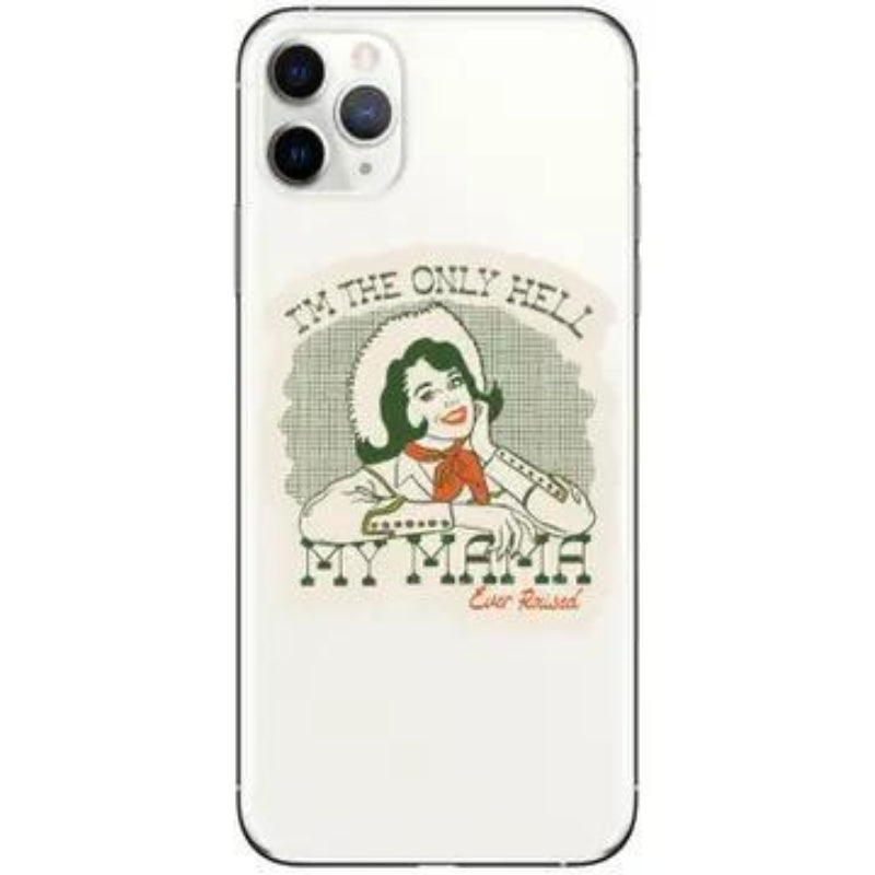 Juju and Moxie Hell My Mama Raised Cowgirl High Quality Vinyl Sticker