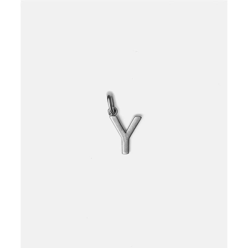 Gigi Pip Letter Hat Charm - Silver