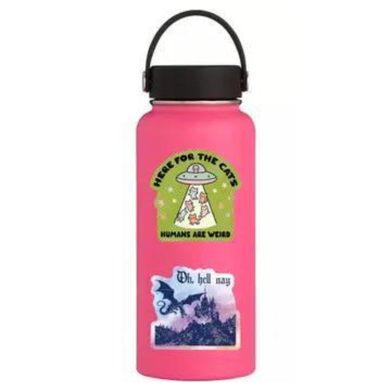Juju and Moxie Roll Play Dragon Fantasy Book High Quality Vinyl Sticker