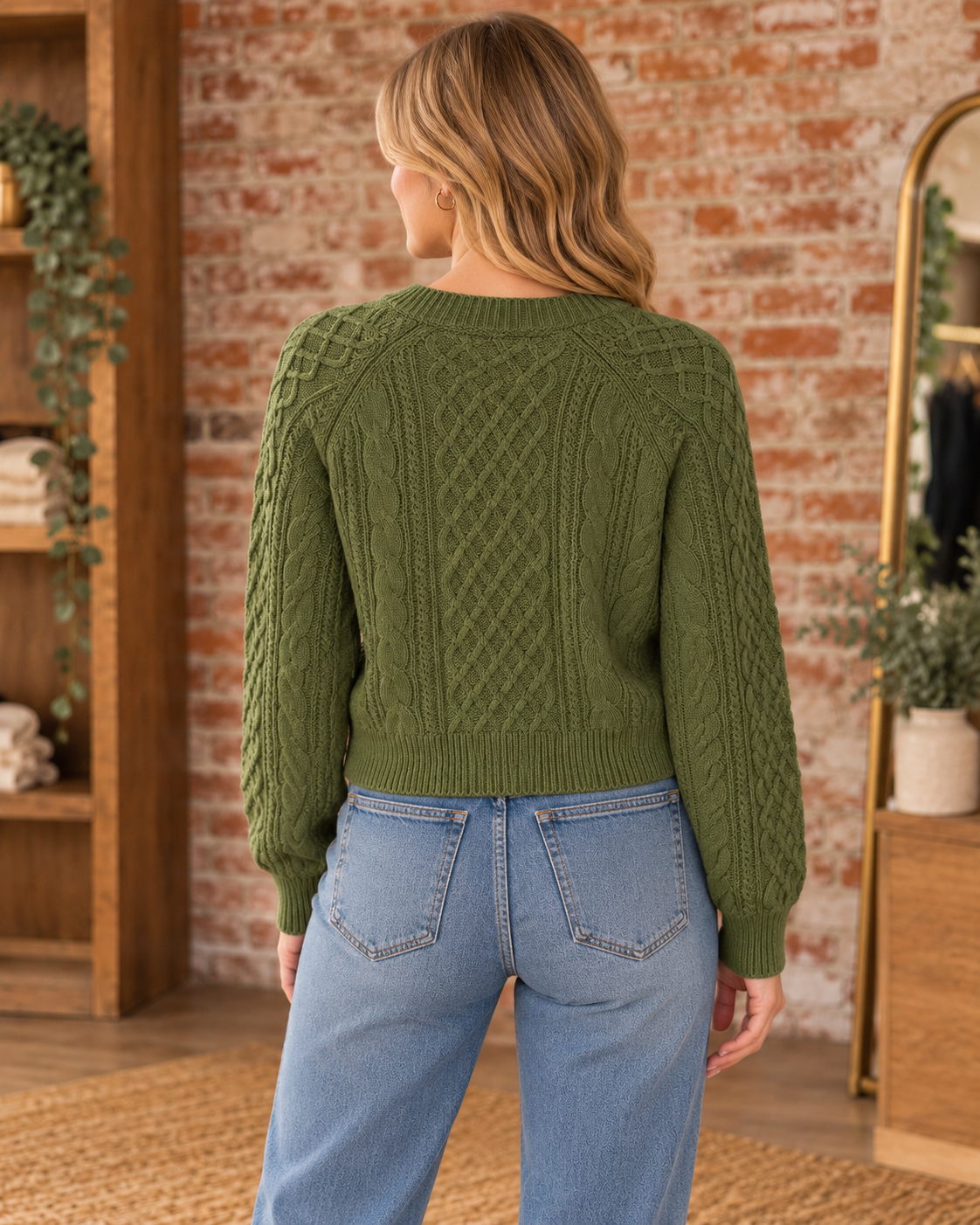 Entro Cable Knit Sweater