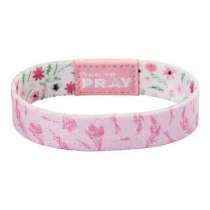 Versible Tap To Pray® Wristband – Meadows - White