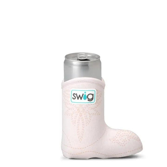 Swig Saddle Stitch Cream Slim Can Coolie