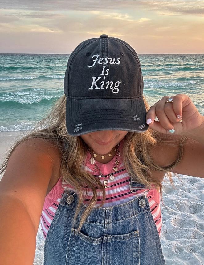 Elevated Faith Jesus Is King Hat