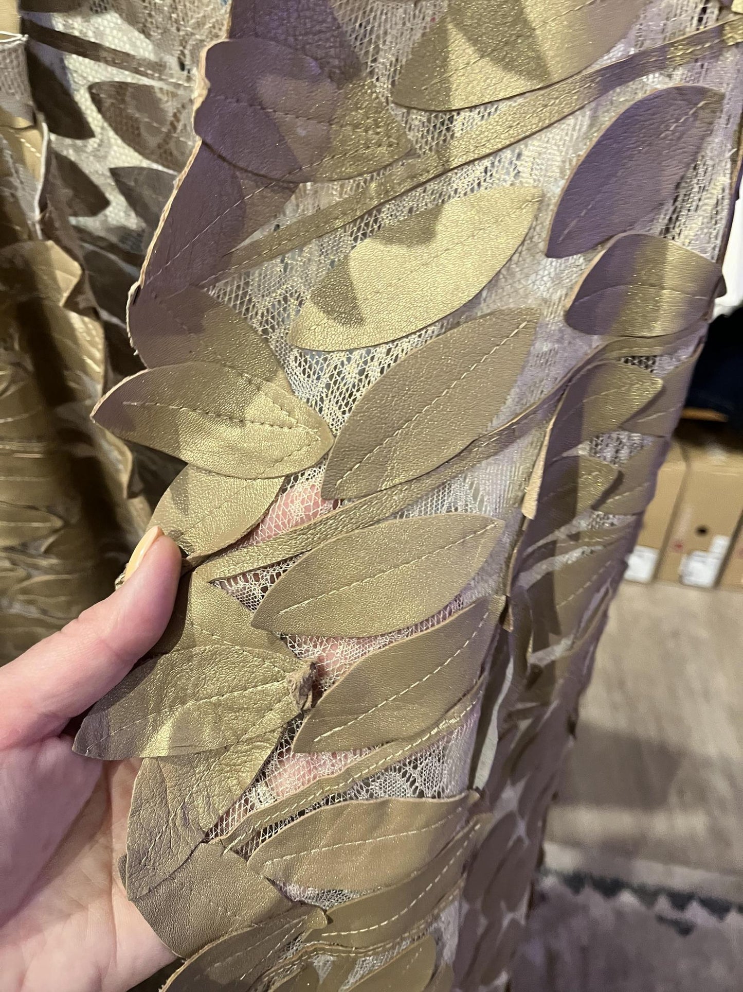 Dakota West Leaf Vest Duster