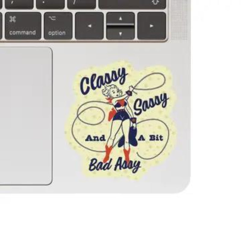 Juju and Moxie Sassy Swear Cowgirl Western High Quality Vinyl Sticker