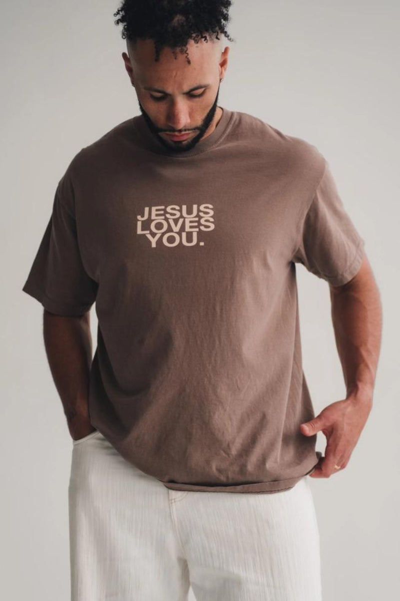 Jesus Loves You Tee - Comfort Colors 