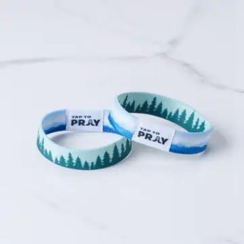 Versible Tap To Pray™ Wristbands - Mountains & Forests
