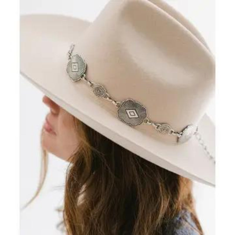 Gigi Pip Western Concho Band | Silver
