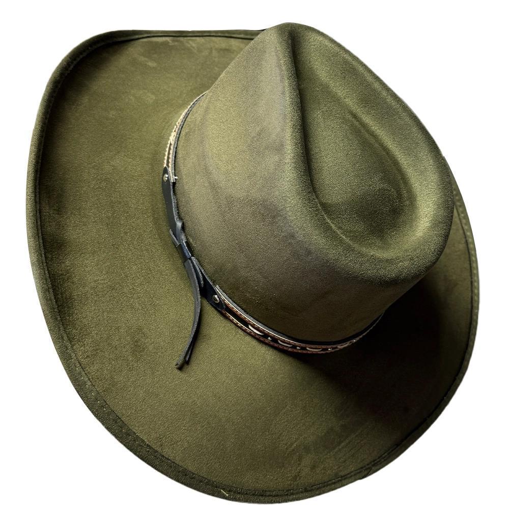 American Hat Makers Ace High Faux Suede Cowboy Hat