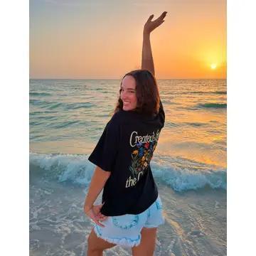 Elevated Faith Created by the Creator Unisex Tee
