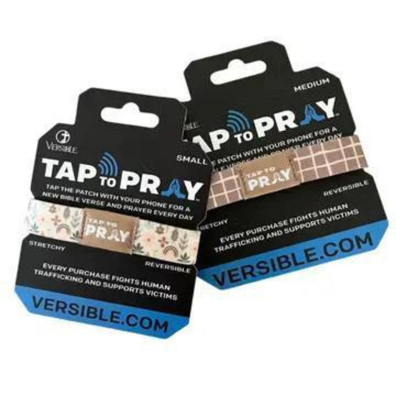 Versible Tap To Pray® Wristband – Prairie & Plaid