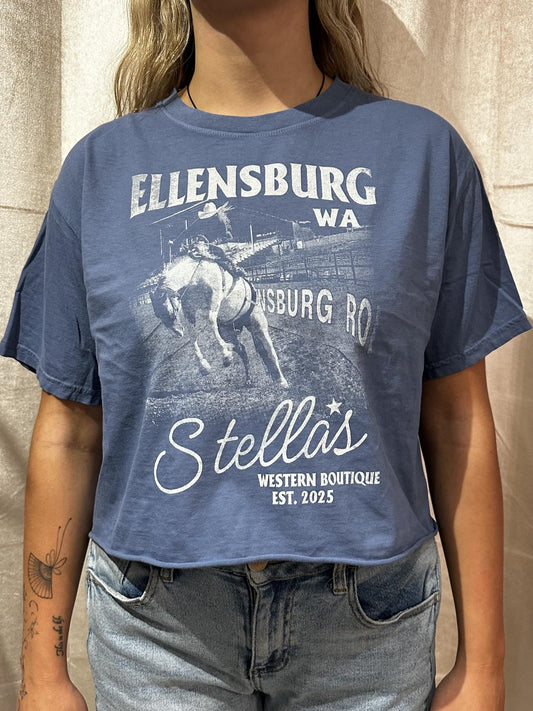 Stellas Ellensburg Rodeo Cropped Tee