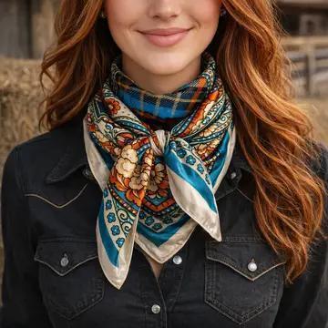 Wild Rag Western Scarf