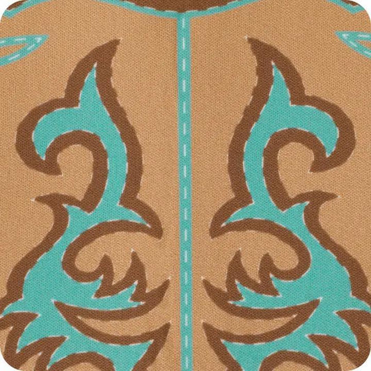 Boot Scootin' Slim Can Coolie Turquoise