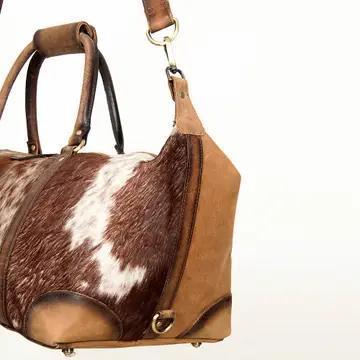American Darling Duffel Bag – Hair-On Genuine Western Leather