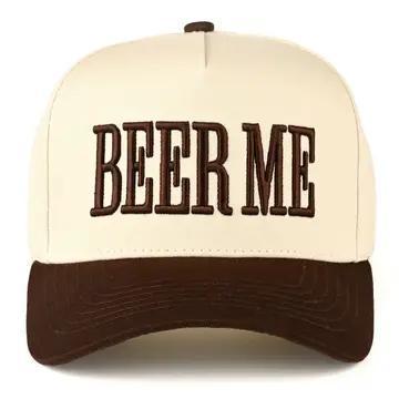 Beer Me Embroidered Trucker Cap