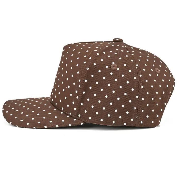 C.C Polka Dot Pattern All Over Trucker Hat