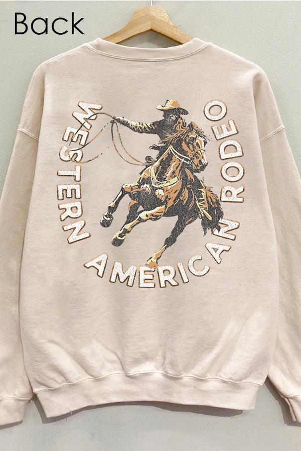 Western American Rodeo Sweatshirt