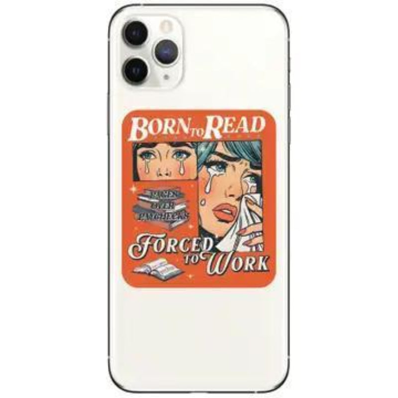 Juju and Moxie Book Read Funny Humor Lit Cute High Quality Vinyl Sticker