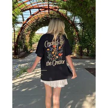 Elevated Faith Created by the Creator Unisex Tee