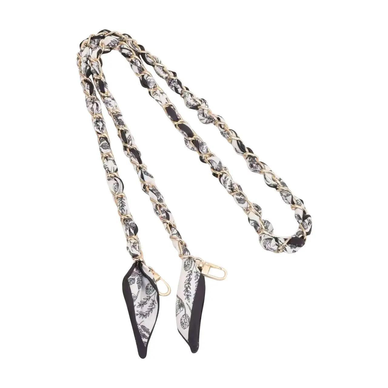 Gemelli Gold Phone Chain with Scarf