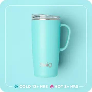 Boot Scootin' Travel Mug Turquoise, 22oz