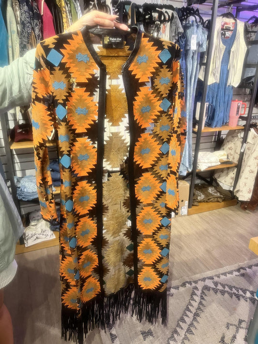 Dakota West Aztec Duster Long