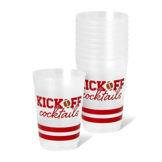 Kickoff Crimson Flex Cup 20oz (Set of 6)