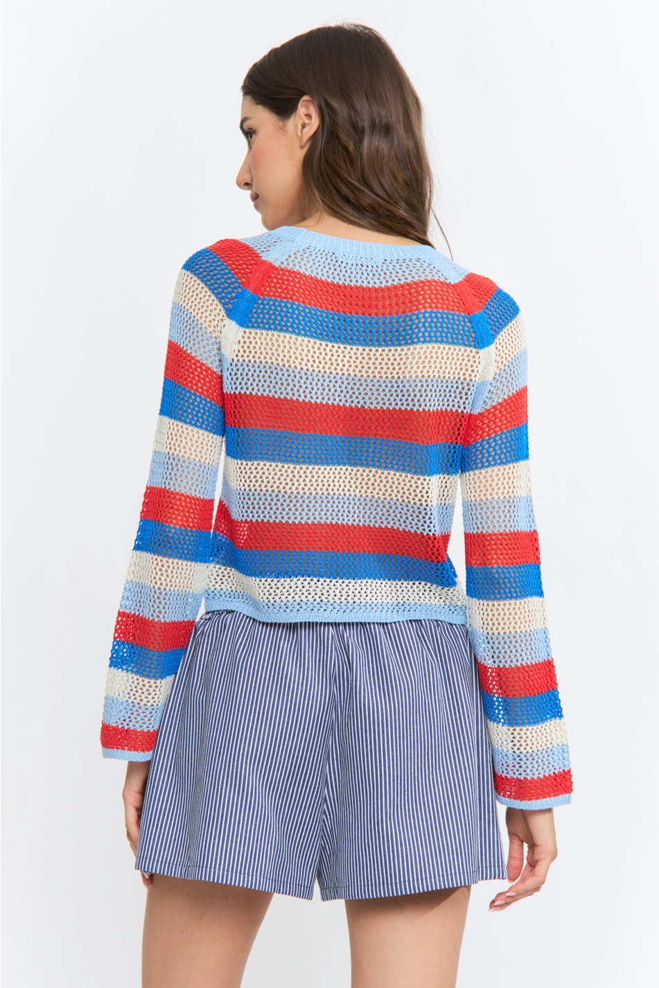 Striped Knit Sweater