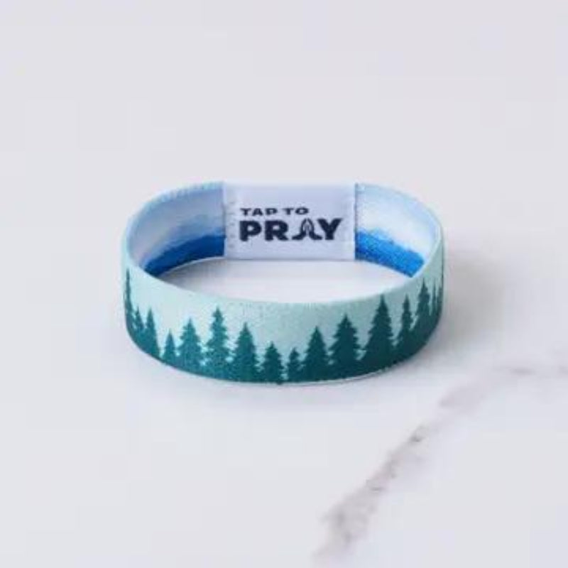 Versible Tap To Pray™ Wristbands - Mountains & Forests