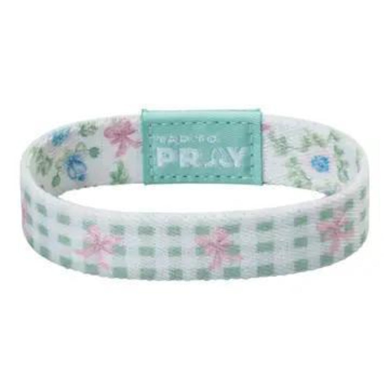 Versible Tap To Pray® Wristband – Meadows - White