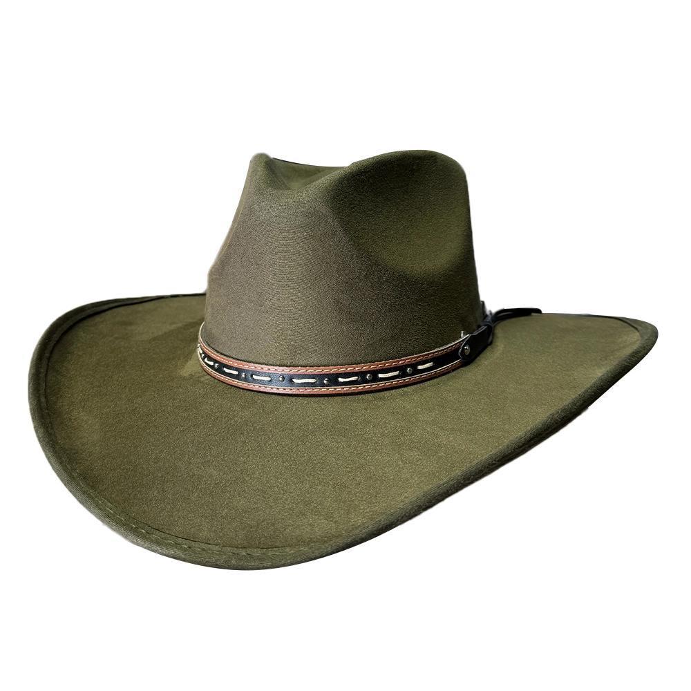 American Hat Makers Ace High Faux Suede Cowboy Hat