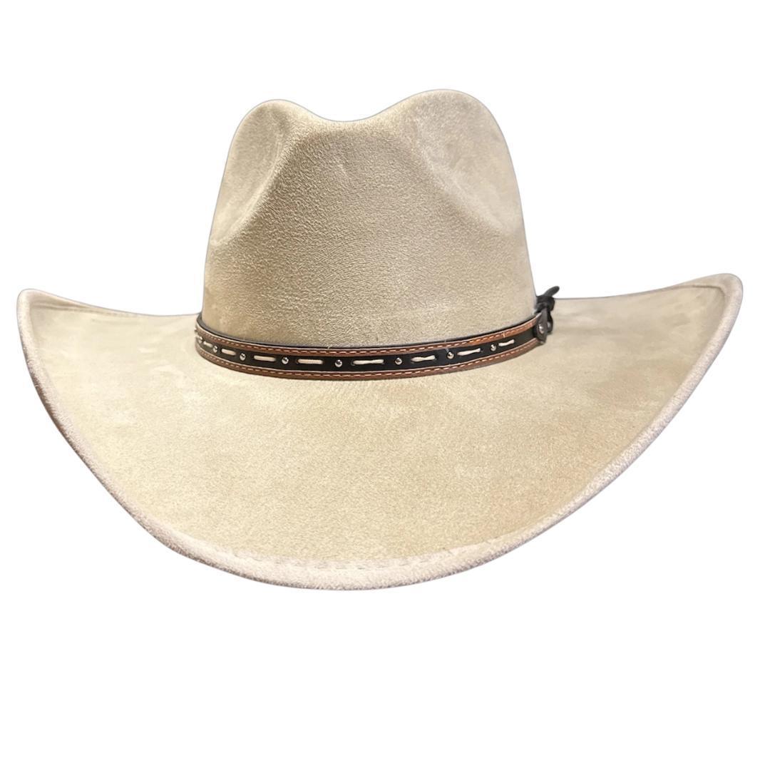American Hat Makers Ace High Faux Suede Cowboy Hat