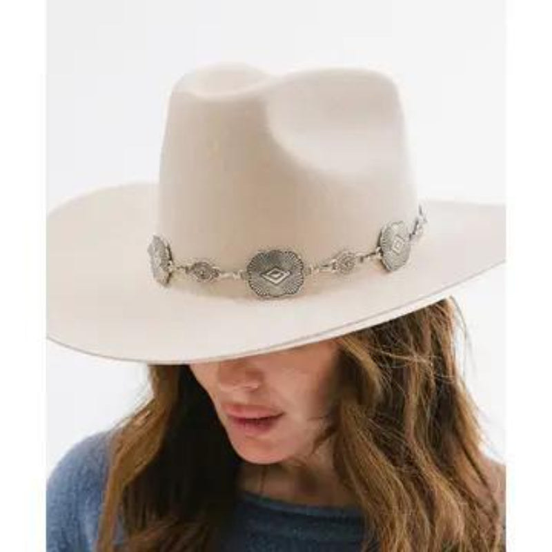Gigi Pip Western Concho Band | Silver